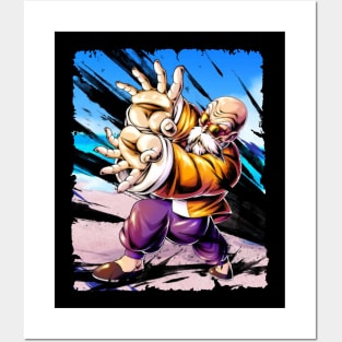 MASTER ROSHI MERCH VTG Posters and Art